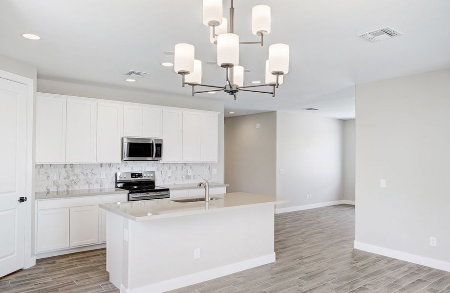 Representative furnished interior of a home built from the Castillo Series - Clover by Brightland Homes in Castillo at Anderson Parc, Buckeye (Image 15). Representative furnished interior of a home built from the Castillo Series - Clover by Brightland Homes in Castillo at Anderson Parc, Buckeye (Image 15).