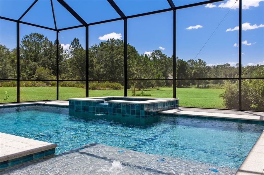 Exterior details and patio area of a home in , Wesley Chapel (Image 34).