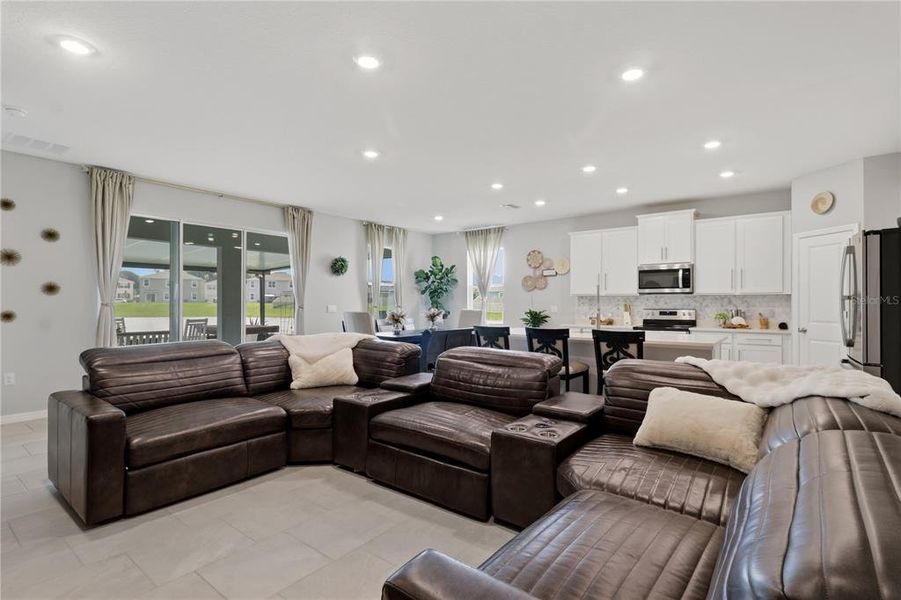 Furnished interior view inside a new home in , San Antonio (Image 26).