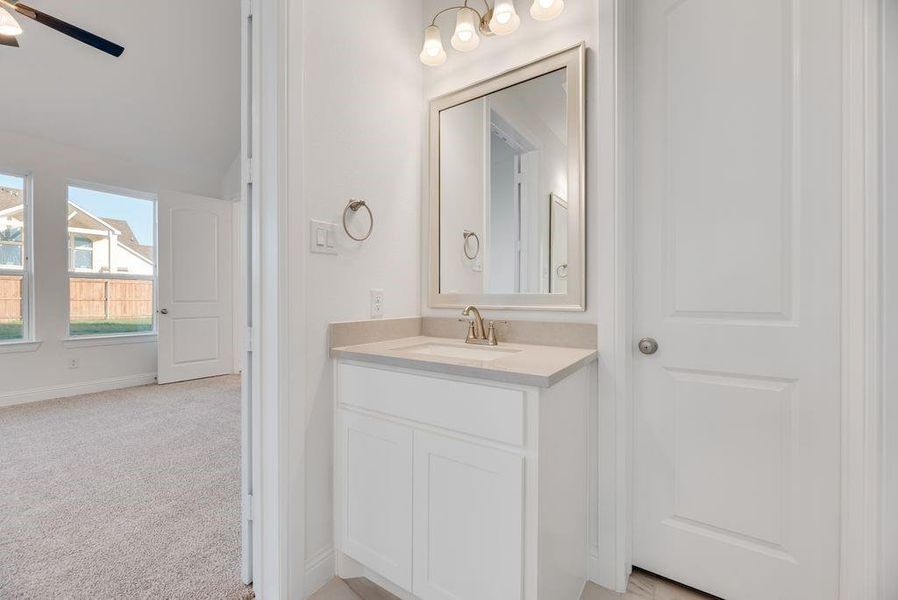 Furnished interior view inside a new home in Park Trails, Forney (Image 11). Furnished interior view inside a new home in Park Trails, Forney (Image 11).