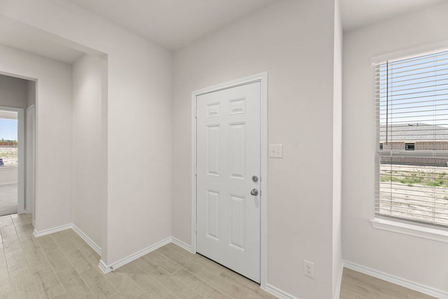 Front exterior of a new home in Northspur, Terrell, TX, highlighting curb appeal (Image 2). Front exterior of a new home in Northspur, Terrell, TX, highlighting curb appeal (Image 2).