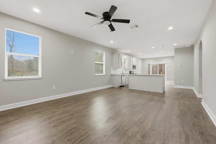 Living Room Facing Kitchen