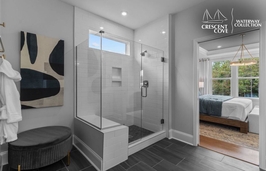 Representative furnished interior of a home built from the Stardom - Waterway Collection by Pulte Homes in Crescent Cove, Myrtle Beach (Image 13).