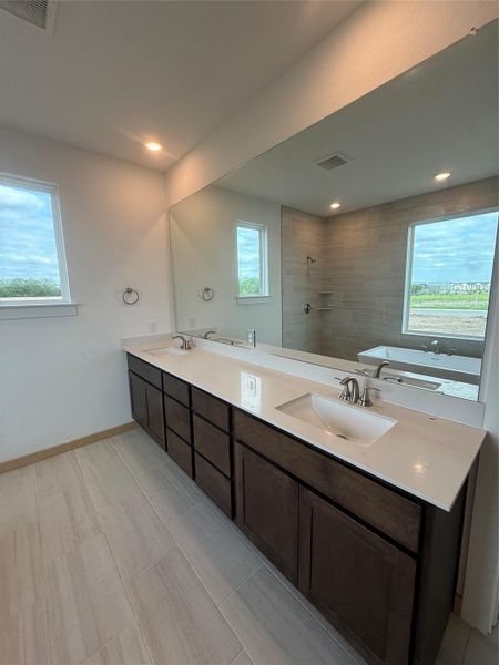 Furnished interior view inside a new home in Goodnight Ranch, Austin (Image 7). Furnished interior view inside a new home in Goodnight Ranch, Austin (Image 7).