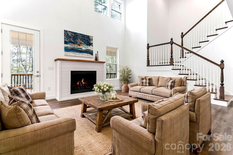 Living Room - Virtually Staged Living Room - Virtually Staged