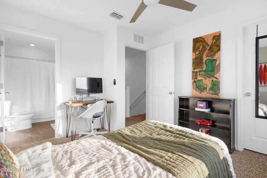 Furnished interior view inside a new home in , St. Johns (Image 14).