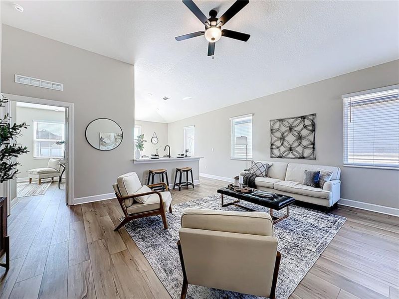 Furnished interior view inside a new home in , Middleburg (Image 6).