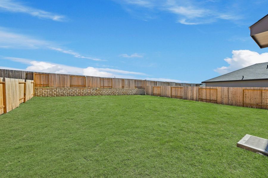 Exterior details and patio area of a home in Mill Creek, Magnolia (Image 3).