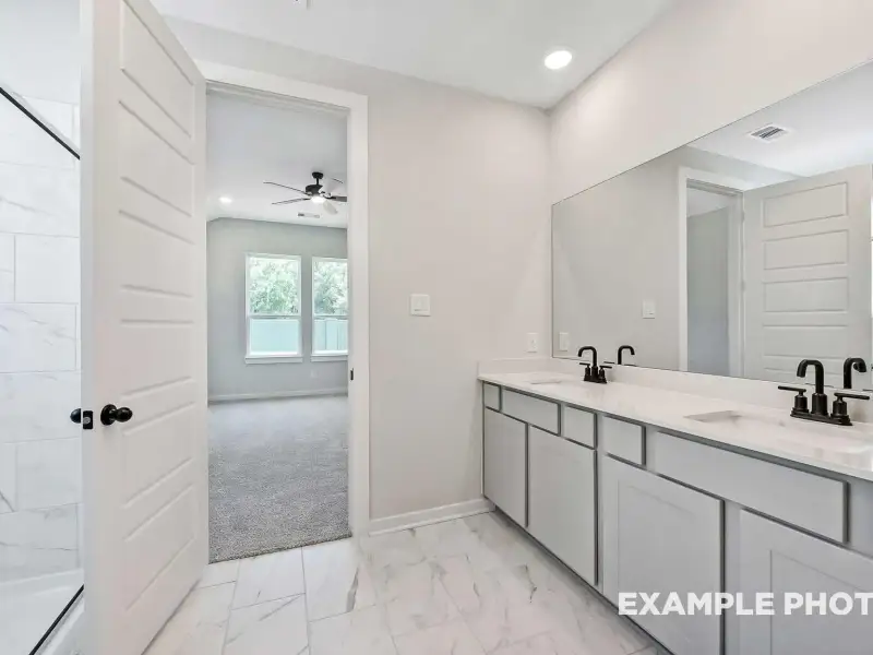 Furnished interior view inside a new home in Sundance Cove, Crosby (Image 11).