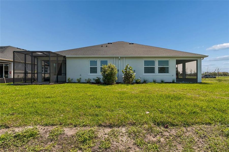 Exterior details and patio area of a home in Gracewater at Sarasota, Sarasota (Image 23).