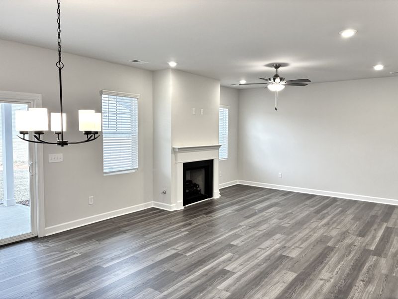 Spacious, unfurnished interior of a new home in Reidville Town Center, Reidville (Image 13). Spacious, unfurnished interior of a new home in Reidville Town Center, Reidville (Image 13).