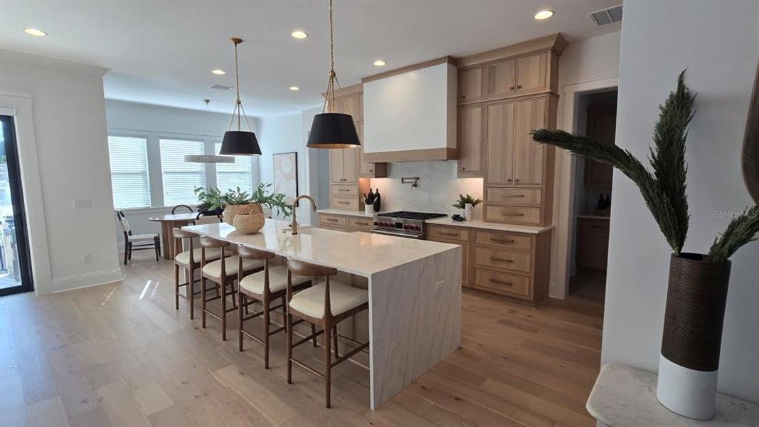 photos are from the same model of home, but selections in the current home may vary per the look book