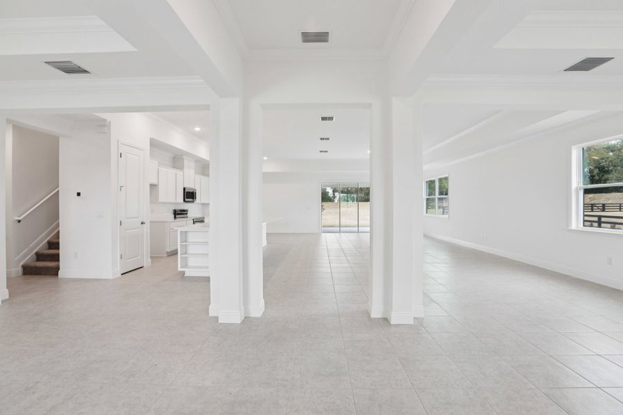 Representative unfurnished interior of a home built from the Sierra by Maronda Homes in Marion Oaks, Ocala (Image 20).