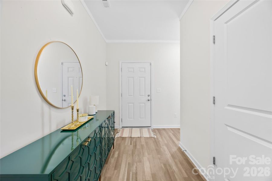 Furnished interior view inside a new home in Orchard Creek, Charlotte (Image 6).