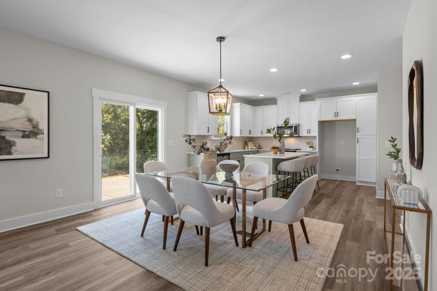 Furnished interior view inside a new home in , Lincolnton (Image 11).