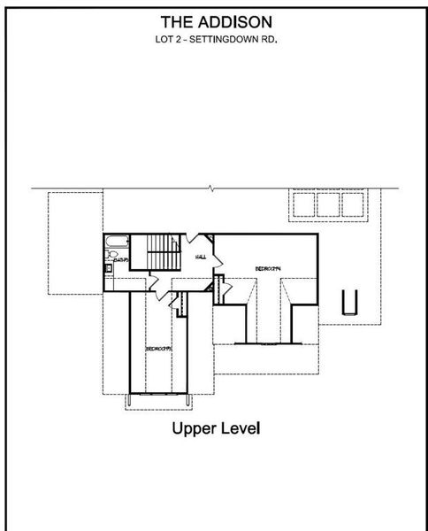2D floor plan layout of this home in , Cumming, GA (Image 4).
