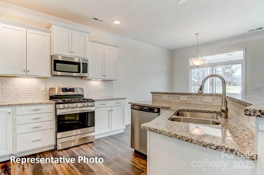 Furnished interior view inside a new home in The Meadows at Laurelbrook, Sherrills Ford (Image 9). Furnished interior view inside a new home in The Meadows at Laurelbrook, Sherrills Ford (Image 9).