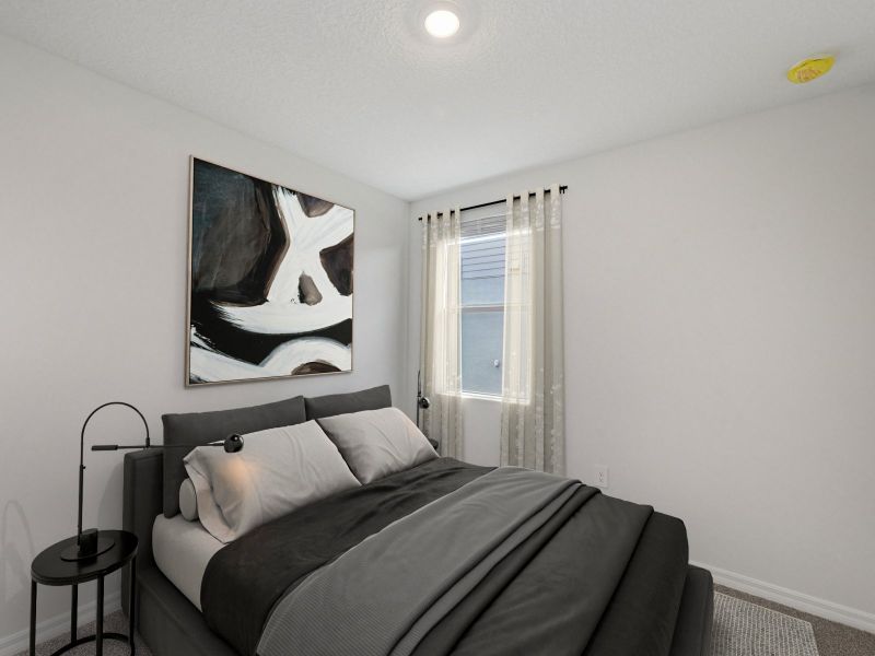 Furnished interior view inside a new home in Leyland Preserve - Premier Series, Brooksville (Image 8).