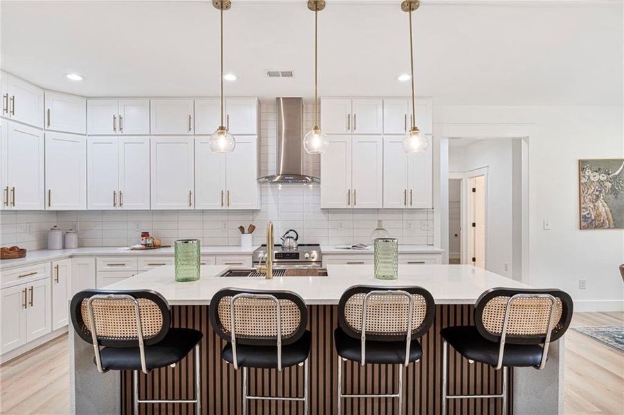 Furnished interior view inside a new home in , Cartersville (Image 17).