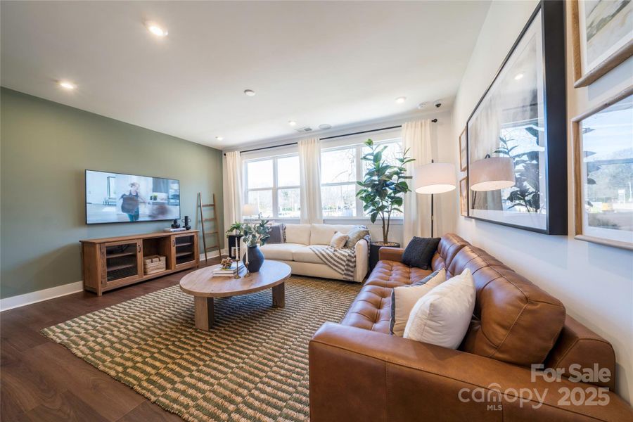 Great Room Bathed in Light Great Room Bathed in Light