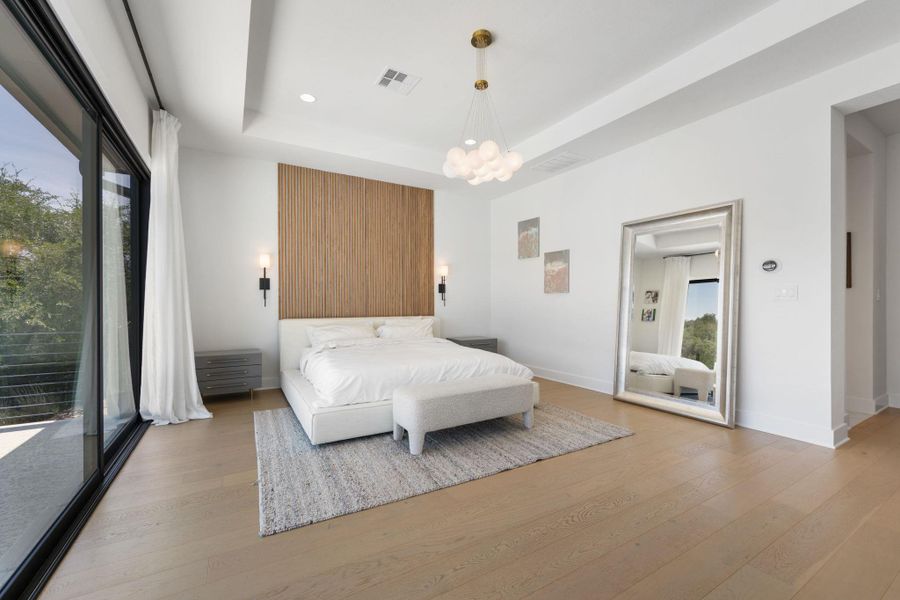 Furnished interior view inside a new home in , Austin (Image 26).
