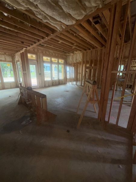 In-progress construction of a new home in , Willis, TX (Image 22).