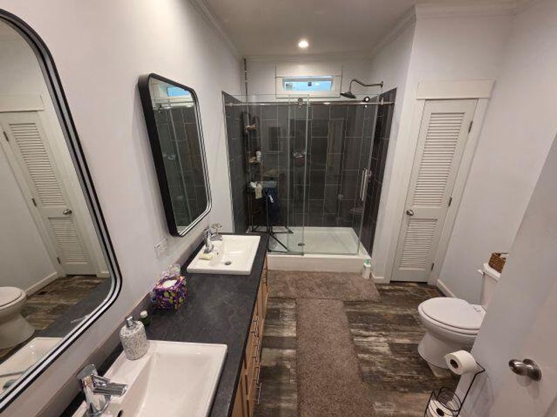 Furnished interior view inside a new home in , Santee (Image 8).