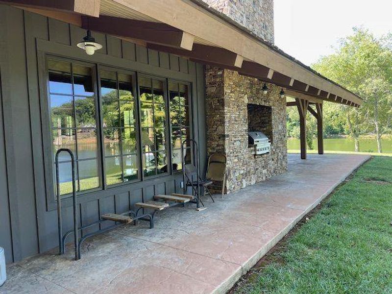 Exterior details and patio area of a home in , Cleveland (Image 35). Exterior details and patio area of a home in , Cleveland (Image 35).