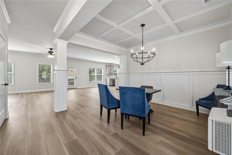Furnished interior view inside a new home in , Loganville (Image 5).