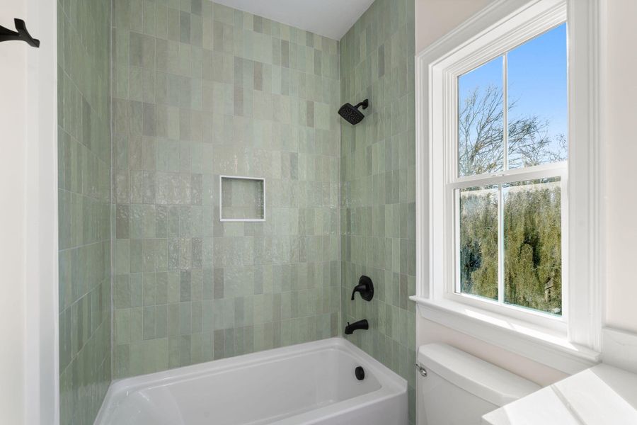 Furnished interior view inside a new home in , Charleston (Image 12).