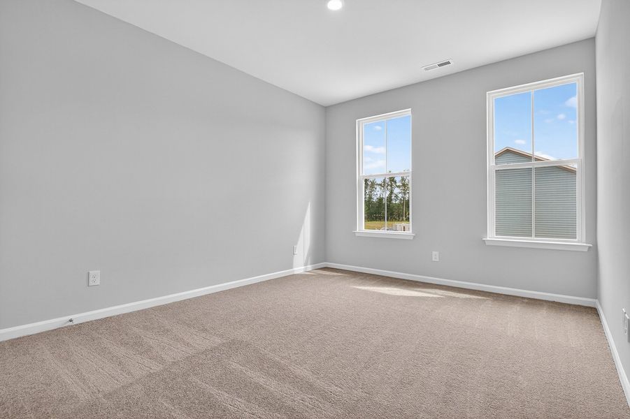 Spacious, unfurnished interior of a new home in Grand Park, Leland (Image 21). Spacious, unfurnished interior of a new home in Grand Park, Leland (Image 21).