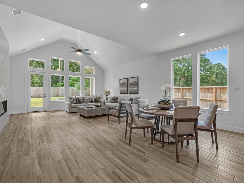Furnished interior view inside a new home in Clopton Farms, Montgomery (Image 8).