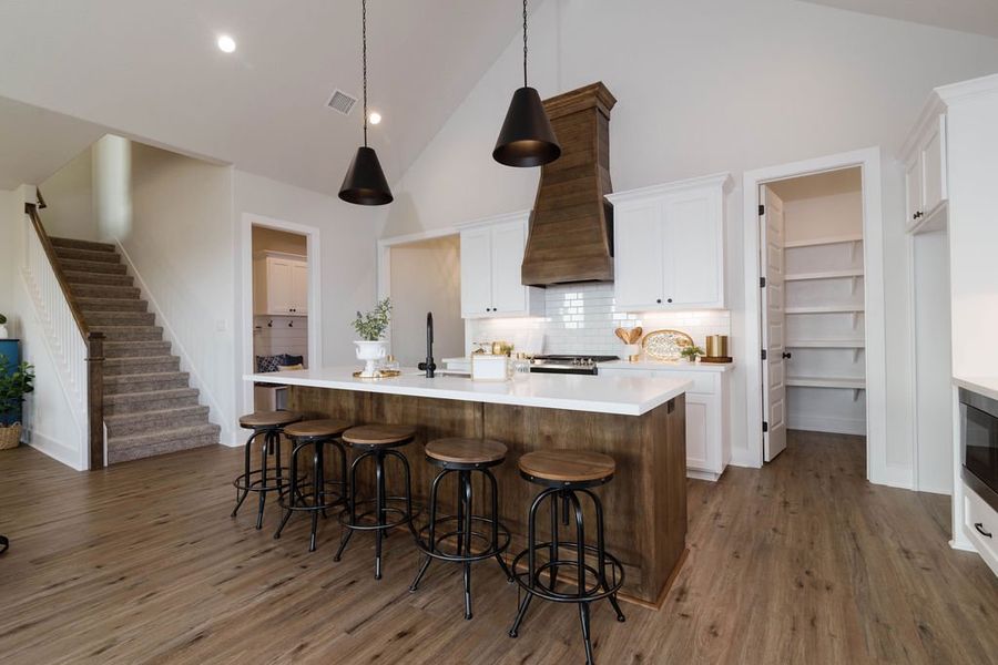 Representative furnished interior of a home built from the The Lydia by Reece Homes in Harvest Meadows, Bryan (Image 6).