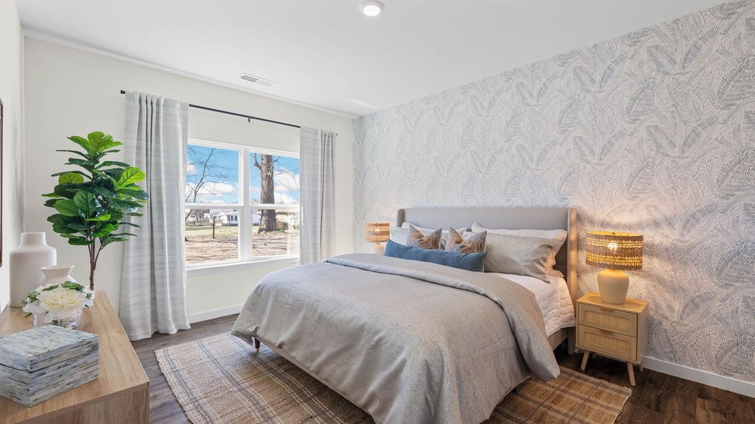 Furnished interior view inside a new home in The Cove at Thrasher Landing, Hixson (Image 26).