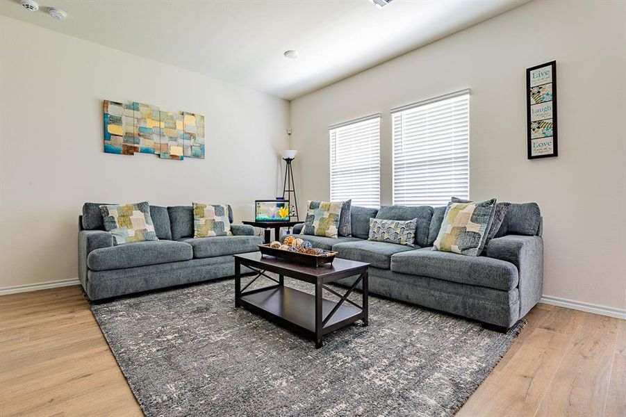 Furnished interior view inside a new home in , Princeton (Image 9).