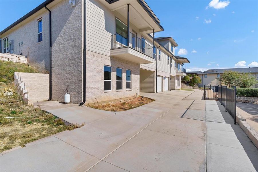 Exterior details and patio area of a home in , Granbury (Image 20). Exterior details and patio area of a home in , Granbury (Image 20).