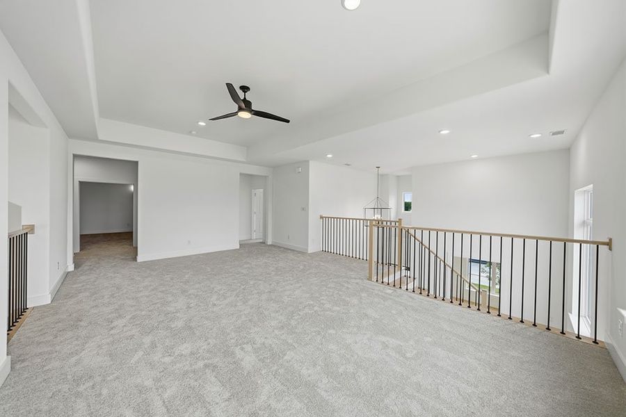 Spacious, unfurnished interior of a new home in Custer Ridge Estates, Allen (Image 36). Spacious, unfurnished interior of a new home in Custer Ridge Estates, Allen (Image 36).