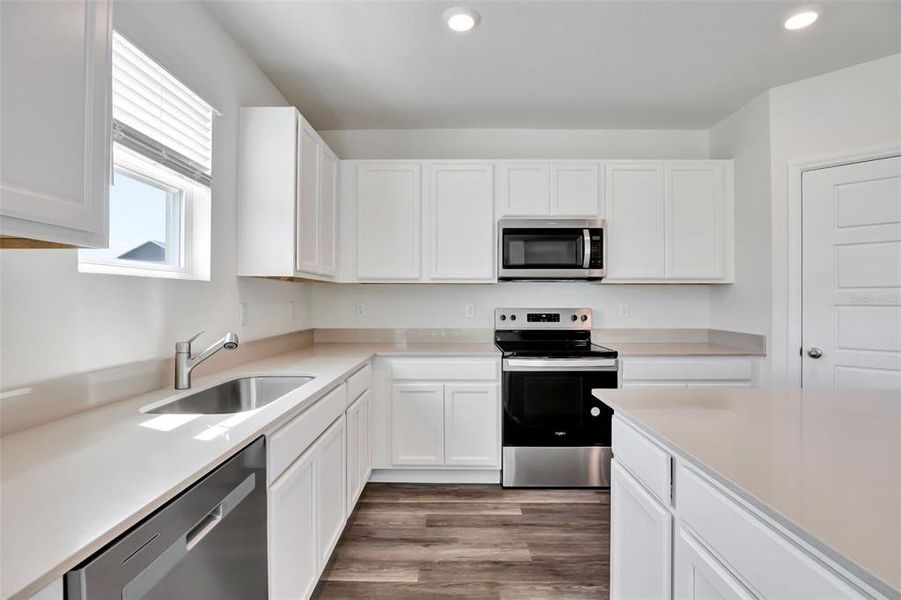 Furnished interior view inside a new home in Timberwalk, Mount Dora (Image 4). Furnished interior view inside a new home in Timberwalk, Mount Dora (Image 4).