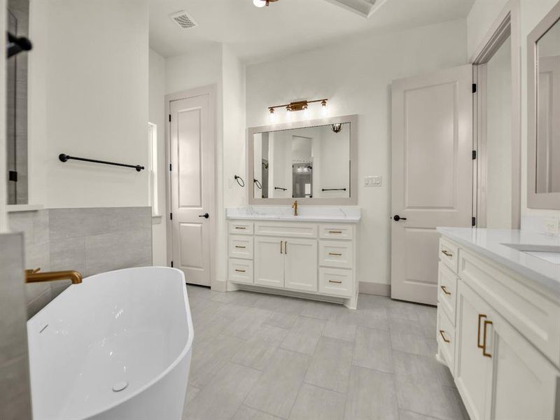 Furnished interior view inside a new home in , Decatur (Image 9).