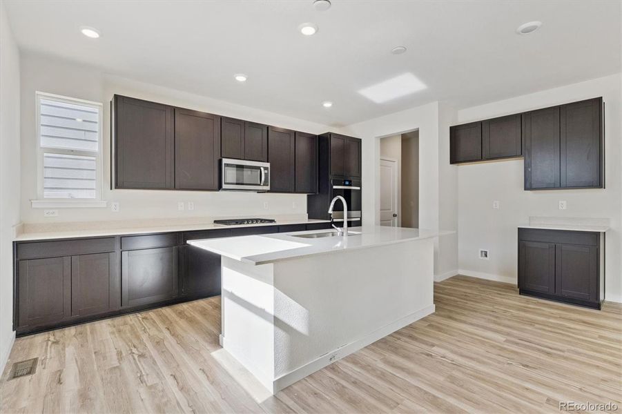 Furnished interior view inside a new home in Floret Collection at Parkdale Commons, Lafayette (Image 3).