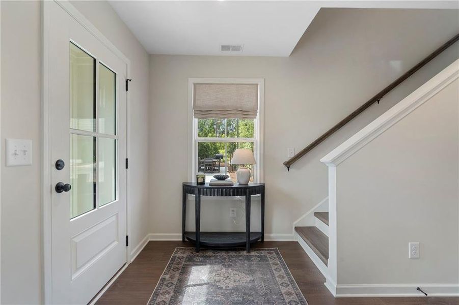 Furnished interior view inside a new home in , Alpharetta (Image 5).