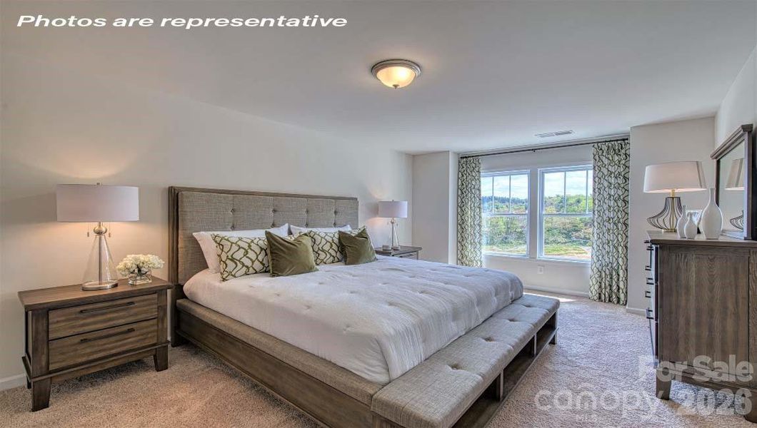 Furnished interior view inside a new home in Skybrook Corners, Huntersville (Image 10).