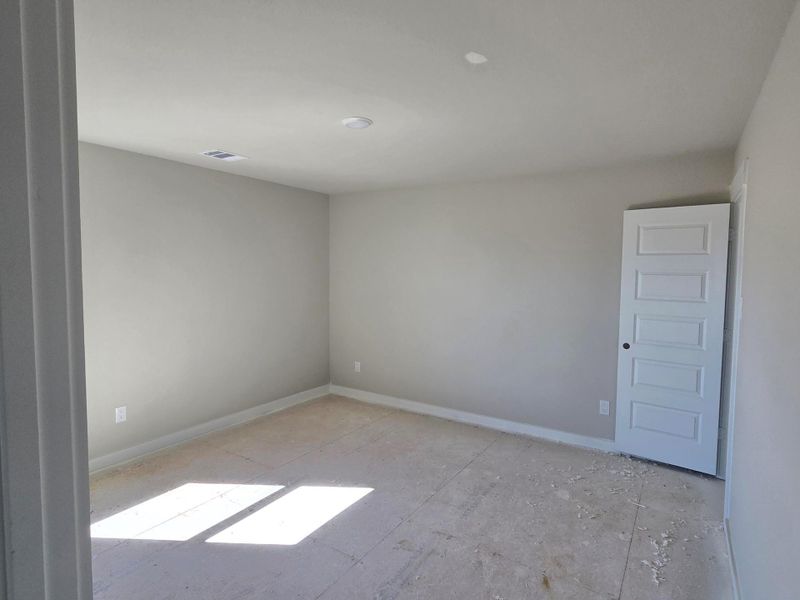 Under Construction Secondary Bedroom - Each bedroom boasts generous square footage