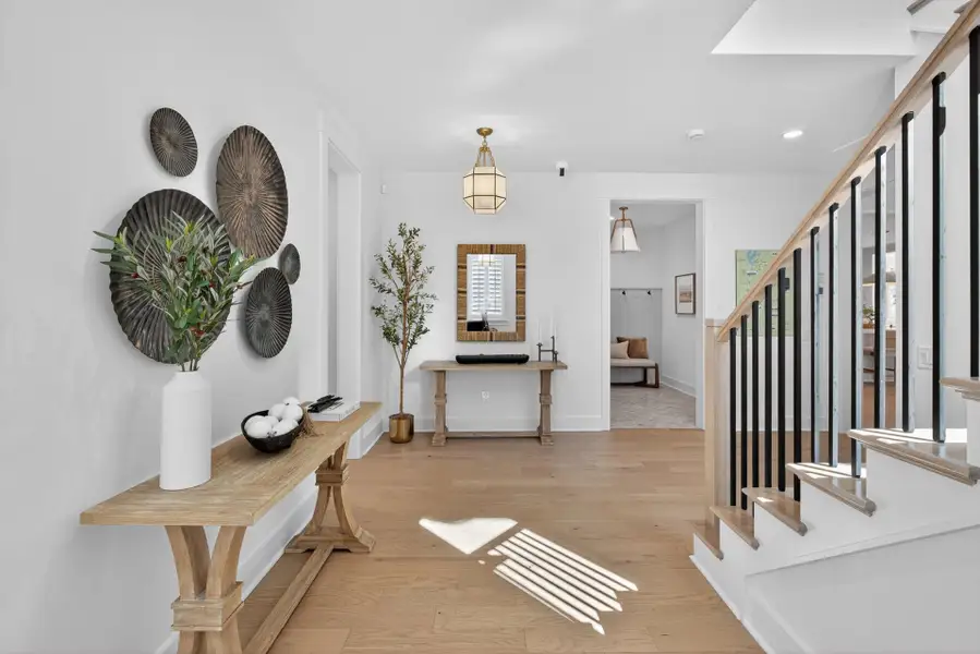 Representative furnished interior of a home built from the Laguna Sur by Classica Homes in Enclave at McKee, Charlotte (Image 7).