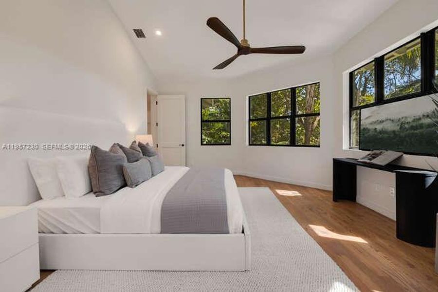 Furnished interior view inside a new home in , Miami (Image 48).