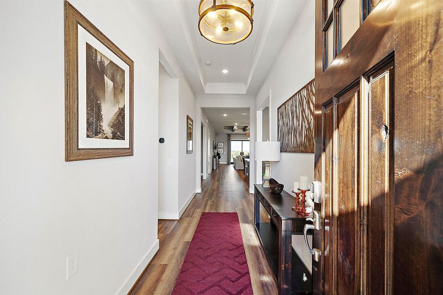 Representative furnished interior of a home built from the Bergamot by Caldwell Homes in The Highlands, Porter (Image 29). Representative furnished interior of a home built from the Bergamot by Caldwell Homes in The Highlands, Porter (Image 29).