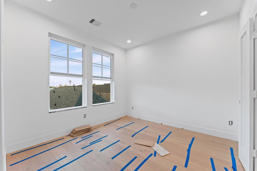 Study or flex space on the third floor. Study or flex space on the third floor.