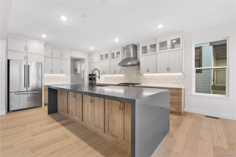 Furnished interior view inside a new home in Autograph at Lyric, Lone Tree (Image 15).