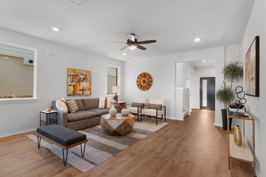 Furnished interior view inside a new home in Nolina, Georgetown (Image 11).