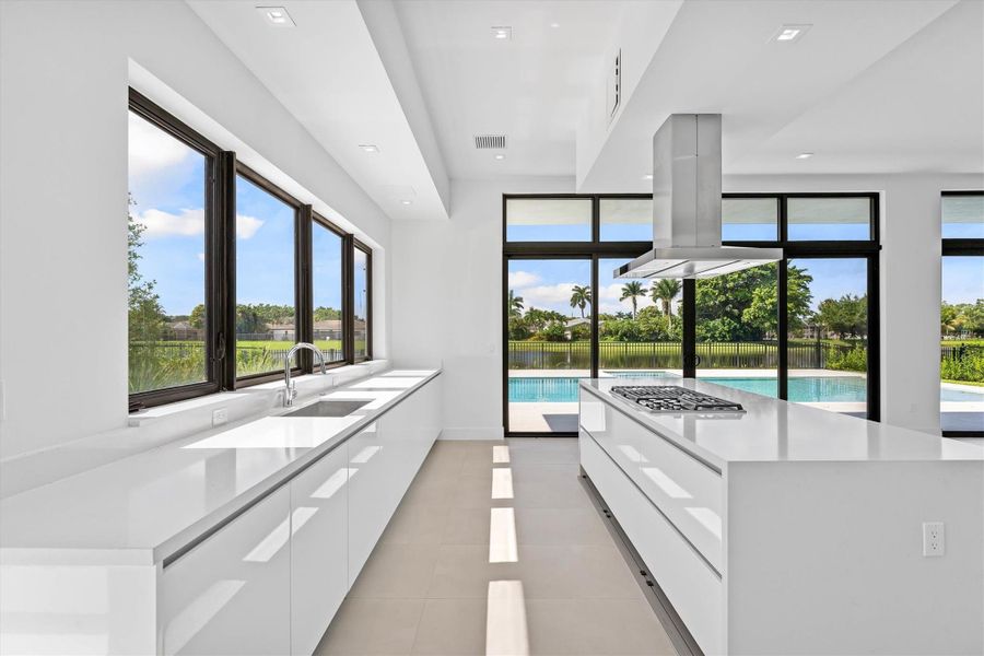 Furnished interior view inside a new home in , Weston (Image 14).